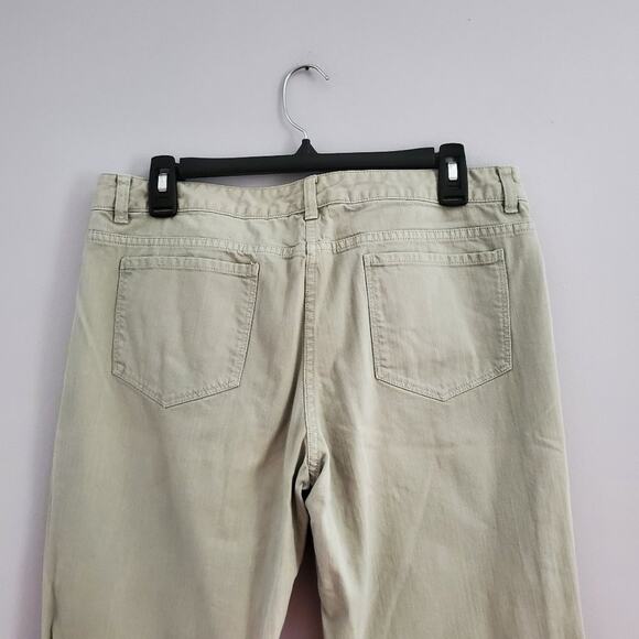 Brooks Brothers Women's Green 1818 Straight Jeans 10 - Picture 5 of 7